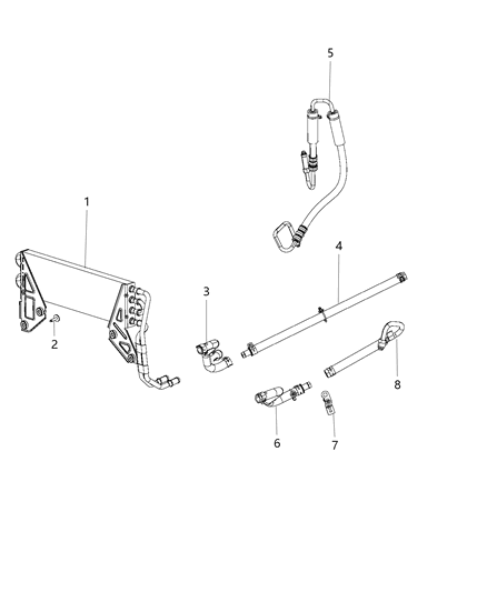 2018 Ram 2500 Power Steering Hose Diagram 3