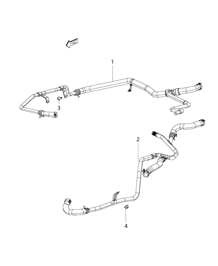 2013 Dodge Challenger Heater Plumbing Diagram 1
