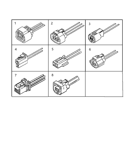 1998 Chrysler Sebring Wiring - Repair Insulators Diagram