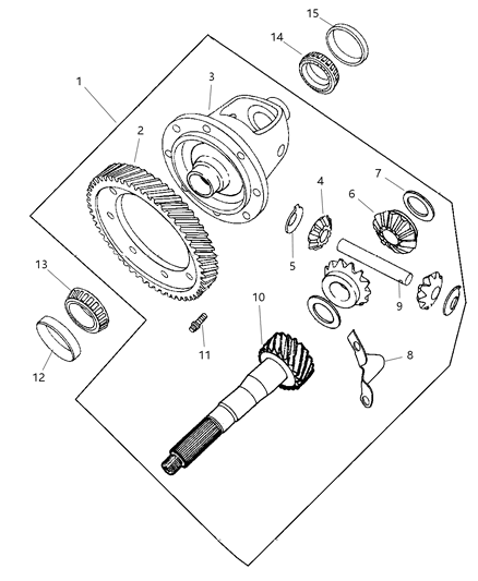 2002 Dodge Neon Differential Diagram