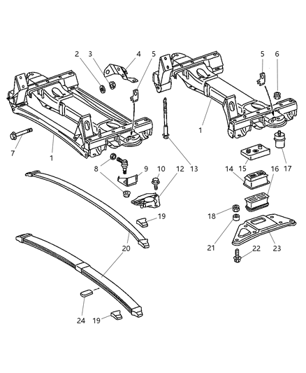 2004 Dodge Sprinter 2500 Front Spring Diagram