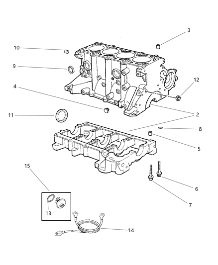2000 Dodge Neon Wiring-Engine Block Heater Diagram for 4793530