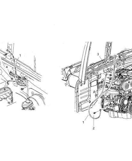 2006 Jeep Wrangler Ground Straps Diagram