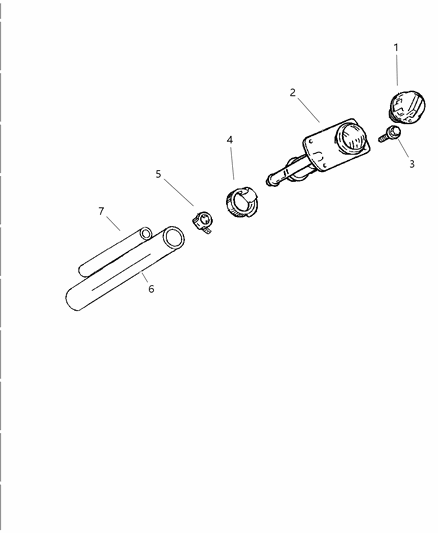 1998 Jeep Grand Cherokee Fuel Tank Filler Tube Diagram