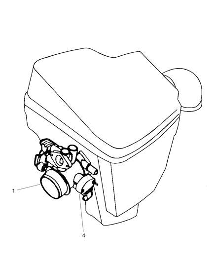 2000 Dodge Neon Throttle Body Diagram