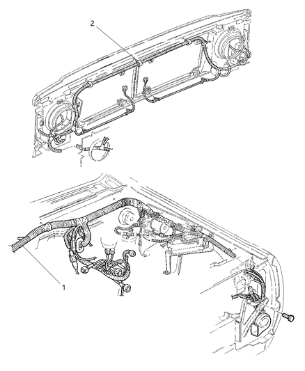 2001 Jeep Cherokee Wiring Headlamp to Dash Diagram for 56010455AA