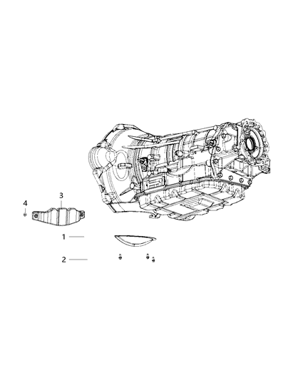 2020 Ram 3500 Mounting Covers And Shields Diagram 2