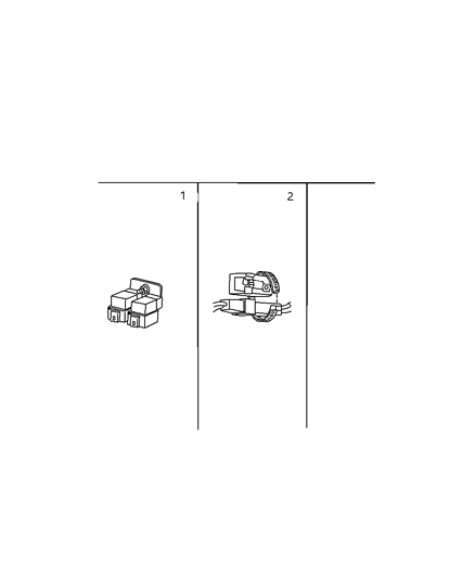 1997 Dodge Viper Relays, Fuses, Circuit Breakers Diagram