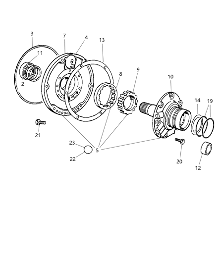 2003 Dodge Ram Van Oil Pump Diagram 2