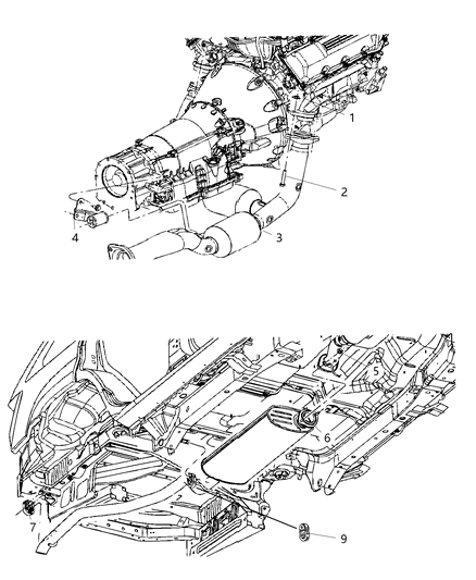 2006 Jeep Grand Cherokee Exhaust System Diagram 2