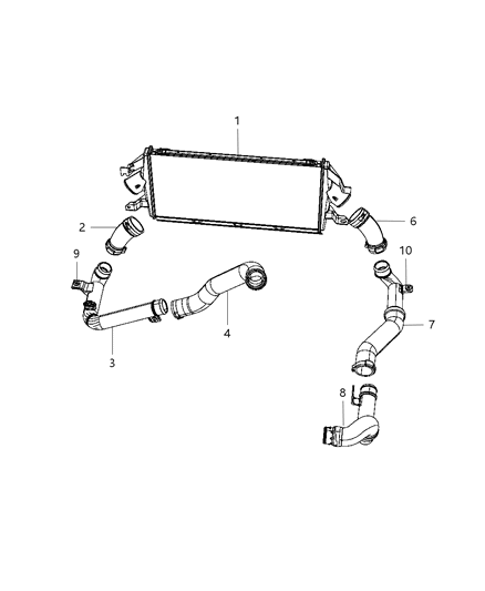 2007 Dodge Avenger Air Charge Cooler Diagram