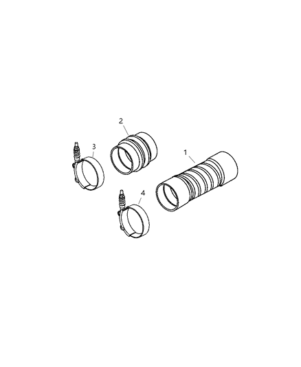 2003 Dodge Ram 3500 Duct Air Cooler Diagram