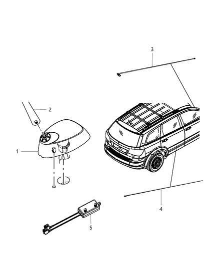 2014 Dodge Journey Antenna Diagram