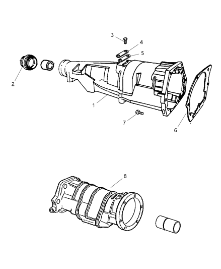 1999 Dodge Dakota Extension Diagram 3