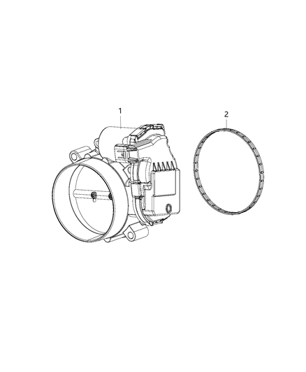 2016 Dodge Charger Throttle Body Diagram 3