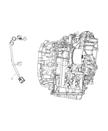 2014 Jeep Patriot Wiring - Transmission & Transfer Case Diagram