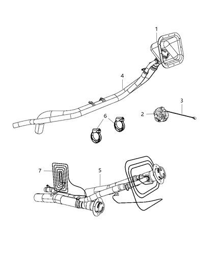 2008 Dodge Ram 5500 Fuel Filler Tube Diagram