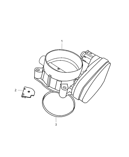 2010 Chrysler 300 Throttle Body Diagram 2