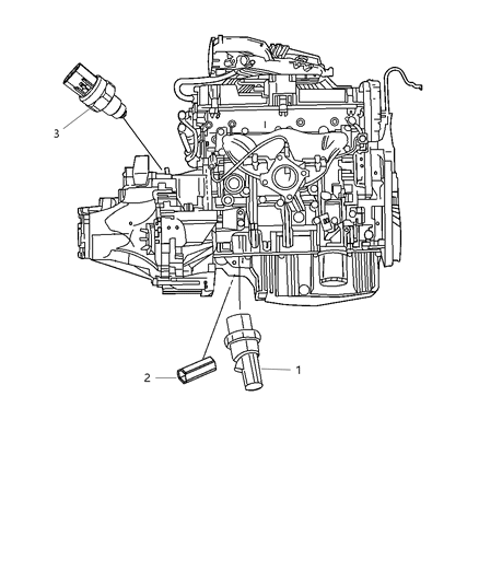 2009 Dodge Avenger Switches Powertrain Diagram