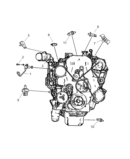 2009 Jeep Compass Sensors Diagram