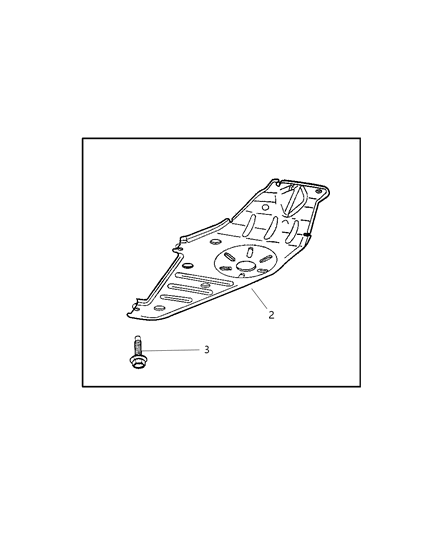 2002 Dodge Ram 3500 Skid Plate Diagram