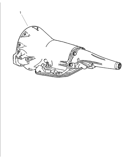 1998 Dodge Ram Wagon Transmission Diagram 1