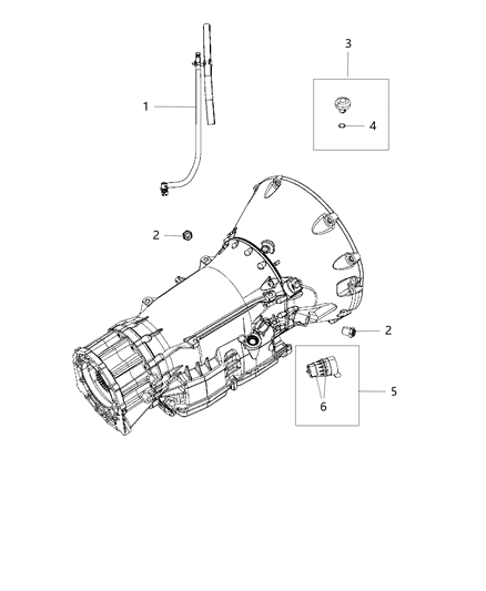 2011 Chrysler 300 Sensors, Vents And Quick Connectors Diagram