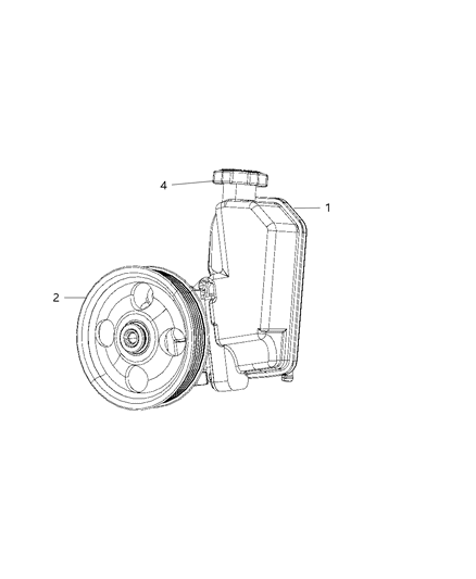 2007 Jeep Liberty Power Steering Pump Diagram 2