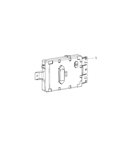 2018 Dodge Charger Module, A/C Control Diagram