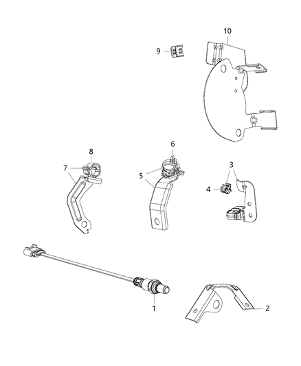 2017 Jeep Renegade Oxygen Sensors Diagram 4