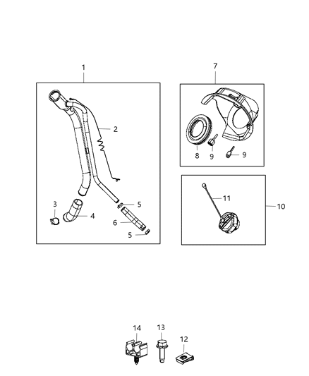 2012 Ram 3500 Fuel Tank Filler Tube Diagram