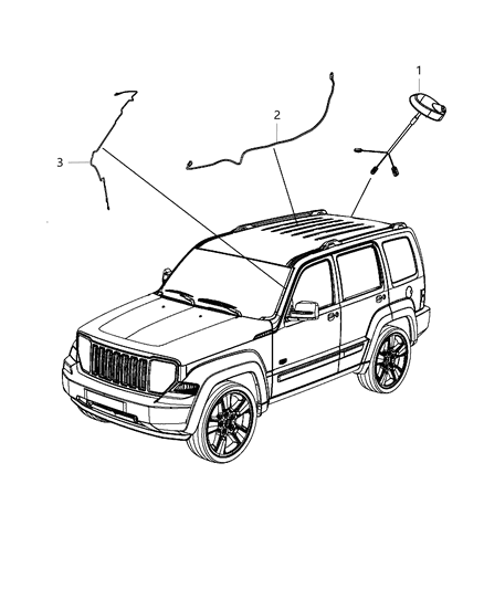 2012 Jeep Liberty Satellite Radio System Diagram