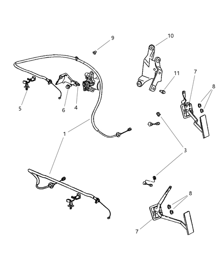 2002 Chrysler PT Cruiser Throttle Control Diagram