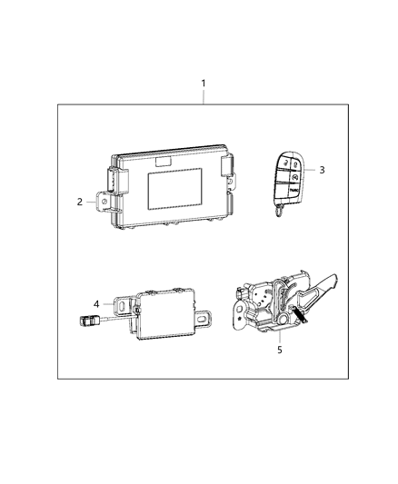 2016 Dodge Dart Receiver-Hub Diagram for 56046809AJ