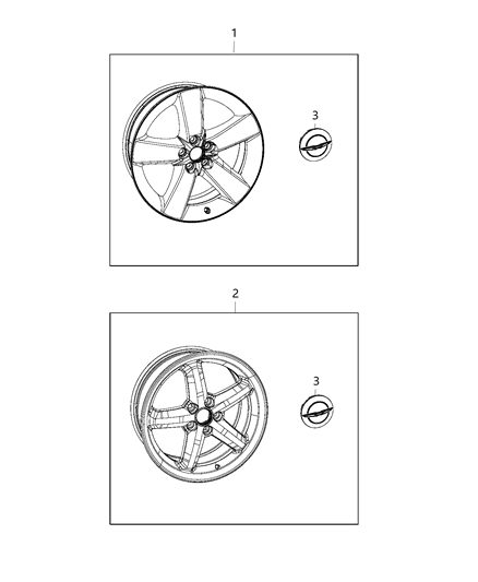 2014 Dodge Challenger Wheel Kit Diagram