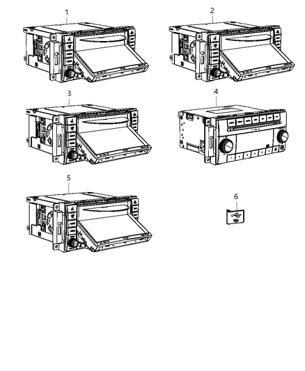 2012 Ram 1500 Radio Diagram