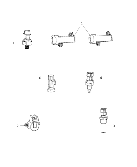 2015 Ram ProMaster 3500 Sensors - Drivetrain Diagram 1