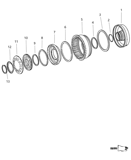 2006 Dodge Sprinter 3500 Multiple Disc Brake Diagram 2