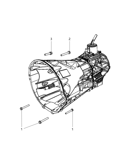 2008 Jeep Wrangler Mounting Bolts Diagram