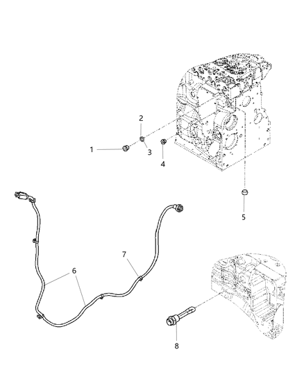 2008 Dodge Ram 3500 Engine Cylinder Block Heater Diagram 2