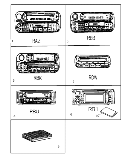 2005 Dodge Caravan Radios Diagram