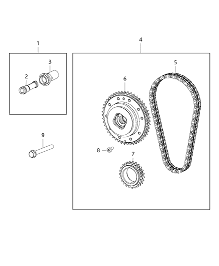 2014 Dodge Viper Connector Diagram for 5038303AA