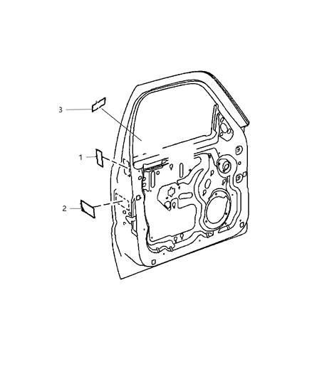 2012 Jeep Liberty Front Door Diagram