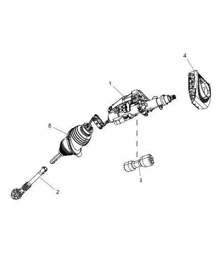 2010 Dodge Charger Steering Column Diagram 2