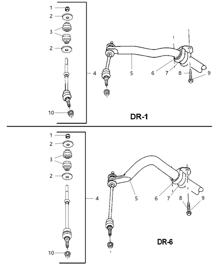 2005 Dodge Ram 1500 Front Sway Bar Diagram