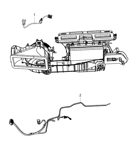 2014 Chrysler 300 Wiring - A/C & Heater Diagram