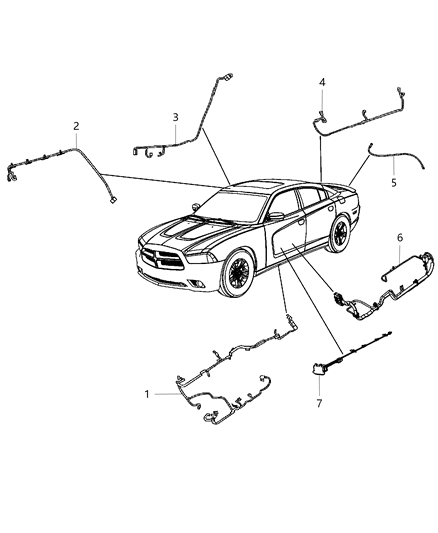 2011 Dodge Charger Wiring Body Diagram