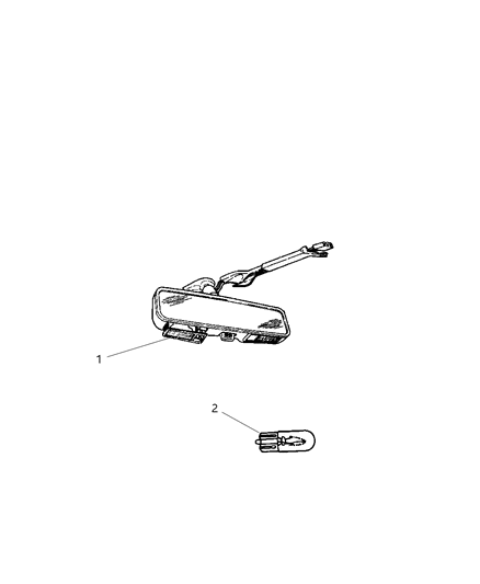 2002 Chrysler Prowler Lamps, Courtesy Diagram