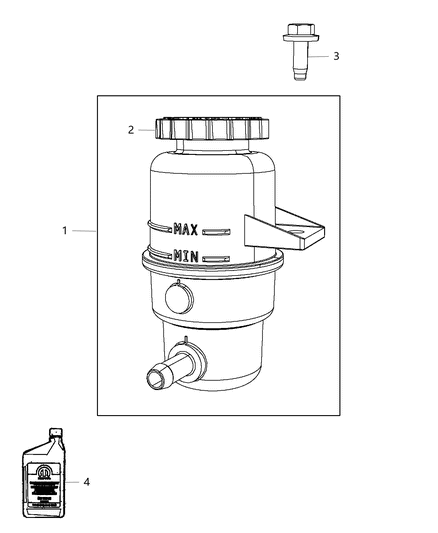 2014 Dodge Durango Power Steering Reservoir Diagram