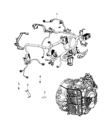 2020 Jeep Cherokee Wiring, Automatic Transmission Diagram 1